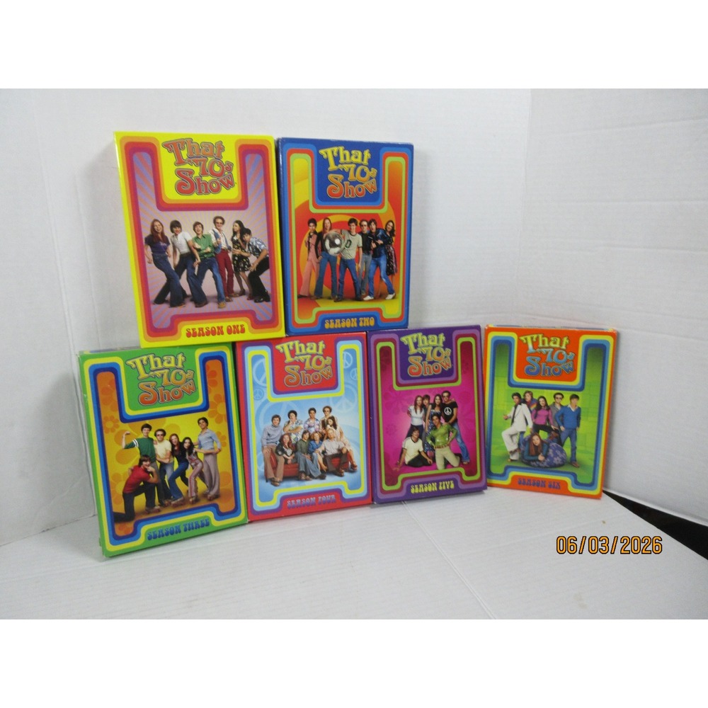 That 70s Show DVD Bundle Seasons 1 2 3 4 5 6 Sitcom TV Series Box Sets